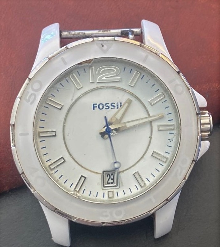 Unisex 40mm Thick Case Fossil Watch, Ce-1034, No Band